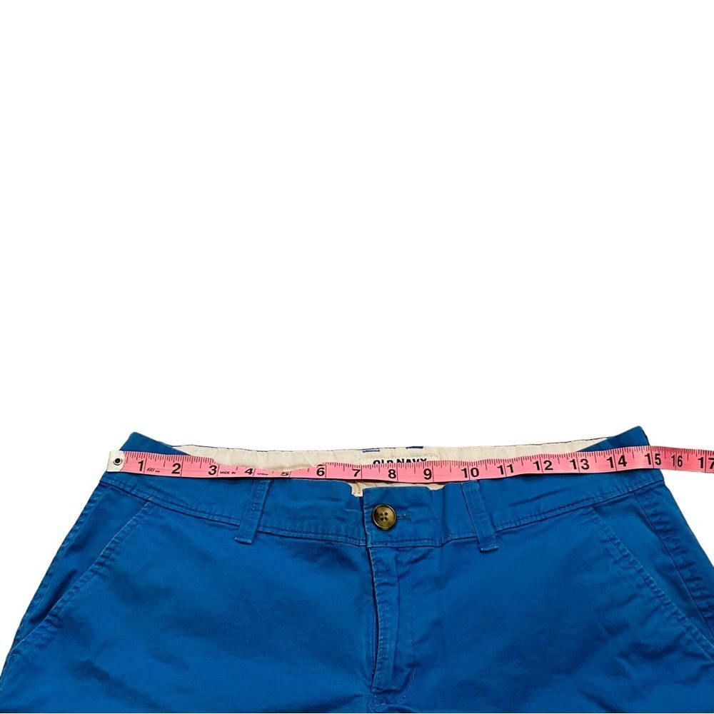 10/$25🦋 Old Navy Royal Blue Low Rise Cuffed Chino Shorts - Size 4 - Picture 6 of 9